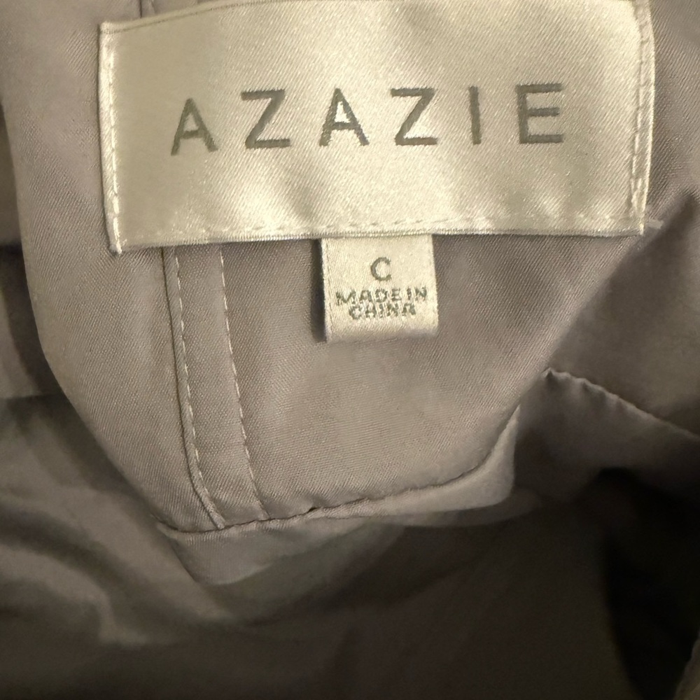 Azazie Elegant Gray dress